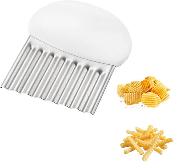 Potetkutter, Potetkutter, Potetkutter i rustfritt stål (hvit)