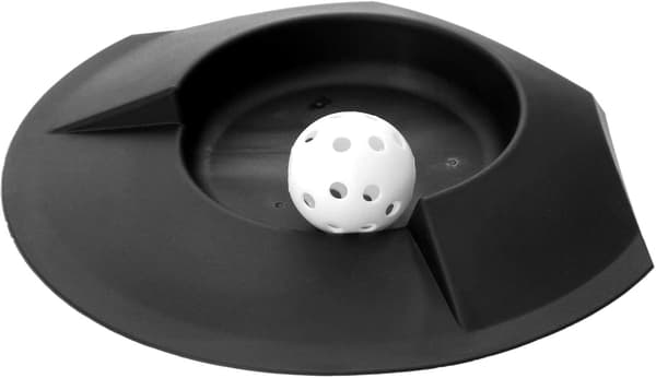 Golf Putting Træningshjælp Disk til begyndere (sort) 6 stk.