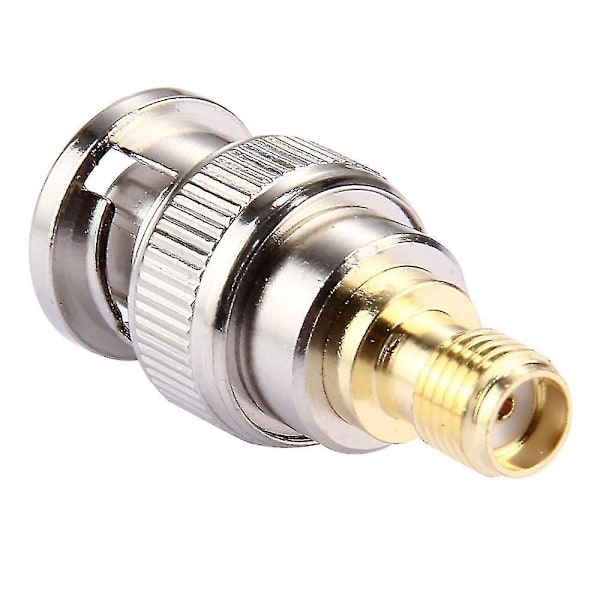Koaxial RF-kontakt BNC hane till SMA hona RF-koaxialadapterkontakt 2 st