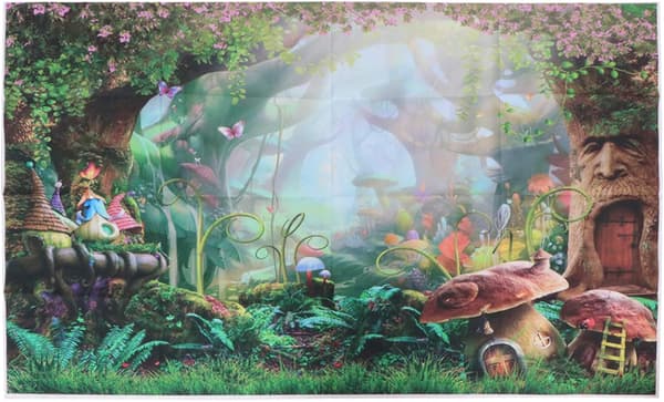 Ihmemaa valokuva taustakangas 3D sarjakuva studio tausta seinärekvisiitta 90x150cm