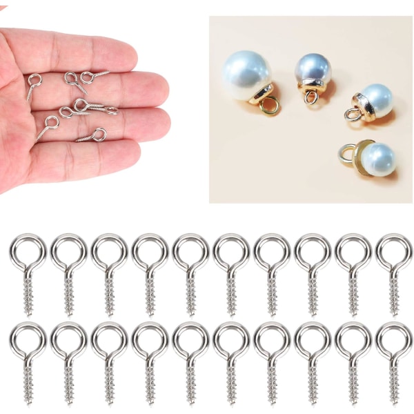 200 st pärlskruv gör-det-själv smycken hängsmycke Connector Smycketillbehör för hängen