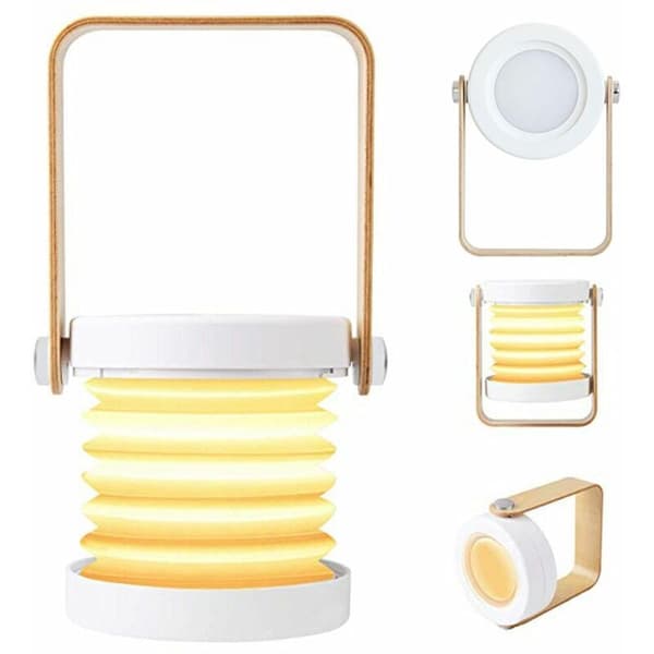 Trådløs og bærbar LED sengelampe bordlampe sengelampe
