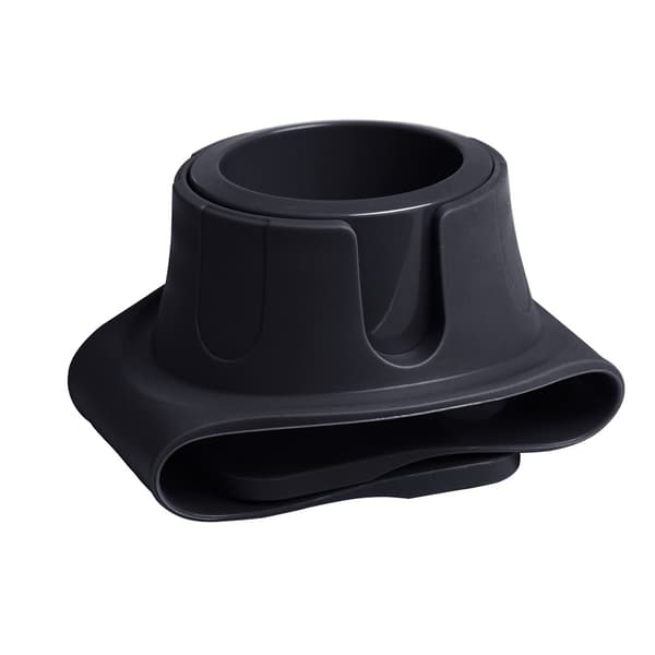 Silikone Sofa Kopholder Sofa Armlæn Dovent Armlæn Kopholder (Sort) black