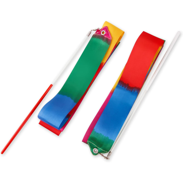 2 st dansband, 2 m band dansband för barngymnastik för bildandet av konstnärlig dans（stil 2） color 2