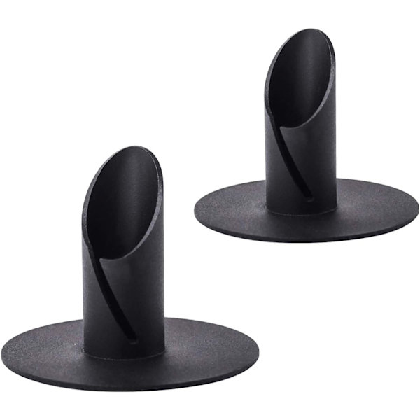 2 Metalliska avsmalnande ljusstakar, modern ljusstake, för bröllop, födelsedag