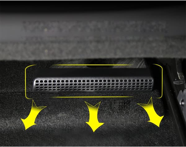 Bilseteventildeksel for 4008 luftventildeksel
