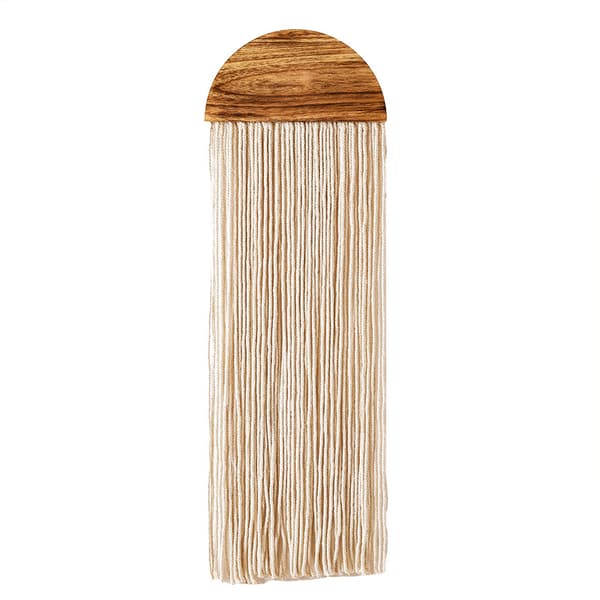 Væghæng, boho dekoration, smart vævet vægtæppe, 75 * 25 cm