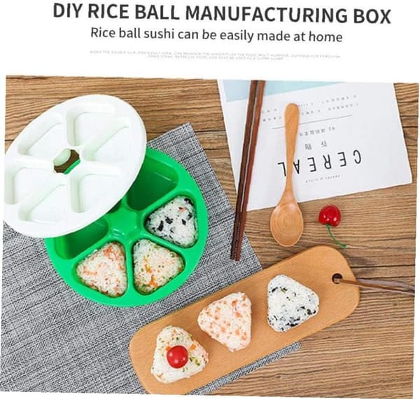 Sushi Maker Onigiri Form Silikone Ris Sushi Maker til Sushi Restauranter, Hjem, Kontor, Camping