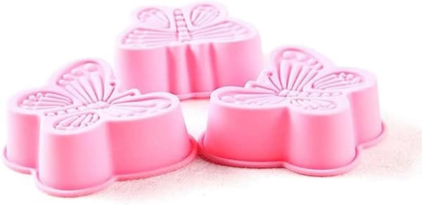 Silikon bakeform for sjokolade, cupcakes, kaker, muffinsform for muffins - vakker sommerfugl