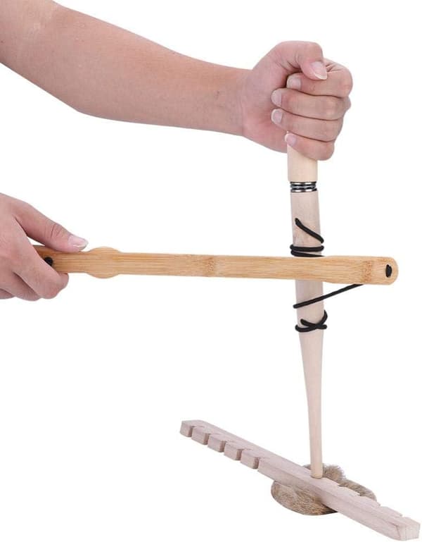 Bærbar brannstarter vedbor brannverktøy Wild Survival Emergency Igniter Kit
