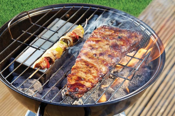 Hjemmelavet BBQ-rygeboks i rustfrit stål, 20 x 9 x 4 cm