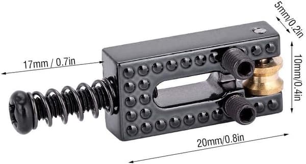 6 st gitarrstallar elektrisk gitarrstall tremolo för 6 strängar Tele elektrisk gitarr