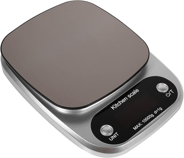 Keittiövaaka, digitaalinen LCD-elektroninen keittiöruoan laskenta
