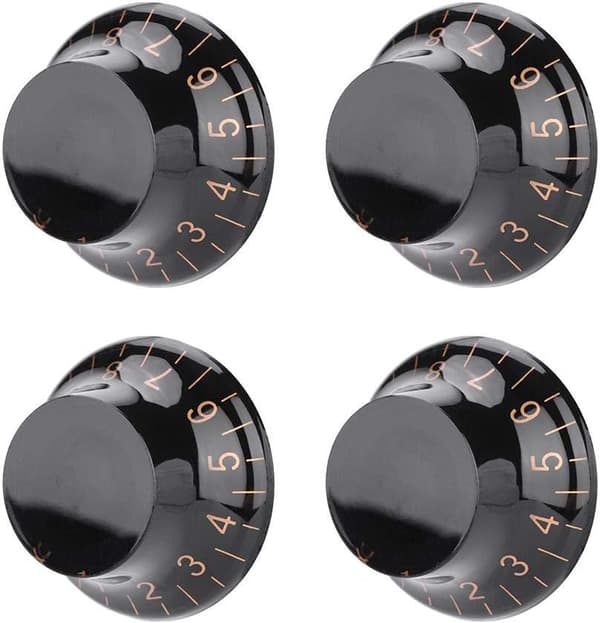 Guitar Volume Control 4-pak Speed Tone Volume Control til EPI LP Elguitar (sort)