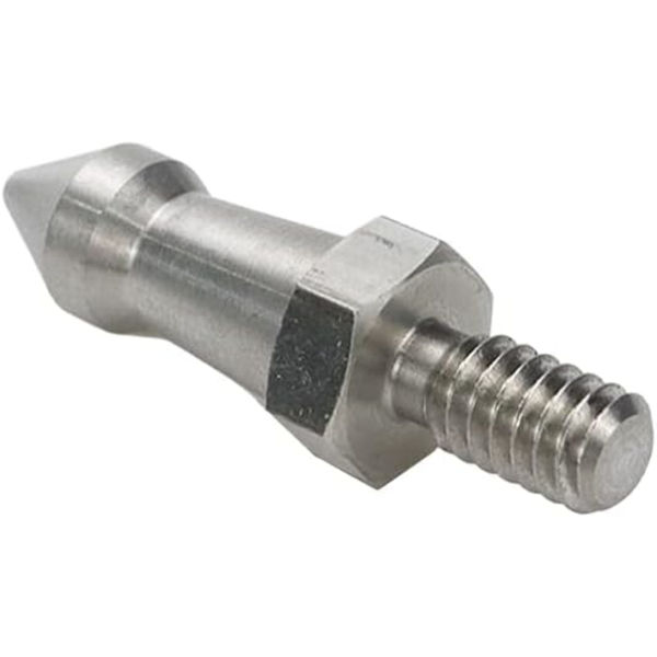 （3/8 tum） Rostfritt stål stativ hexagon skruv kamera stift monopod ersättningstillbehör