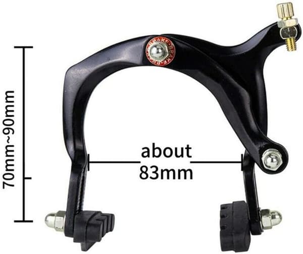 Vägcykelbromsok, cykel C-formad broms dubbla pivot