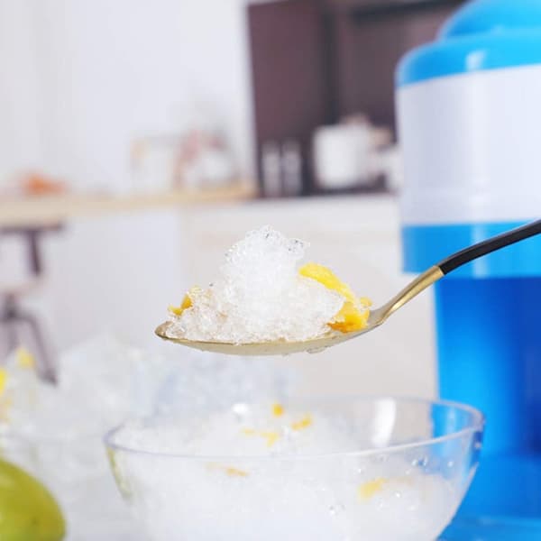 Bærbar hånddrevet ismaskine isknuser hjemme sne-is smoothie maker