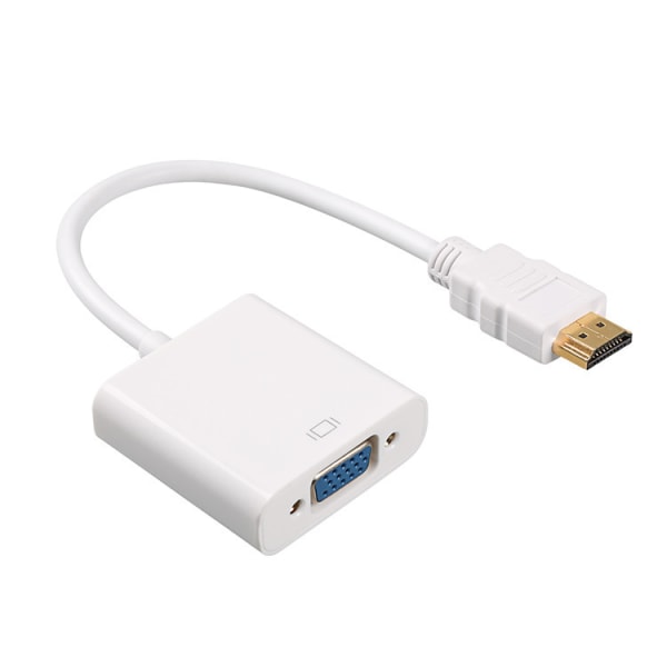 VGA till HDMI-adapter Vit White