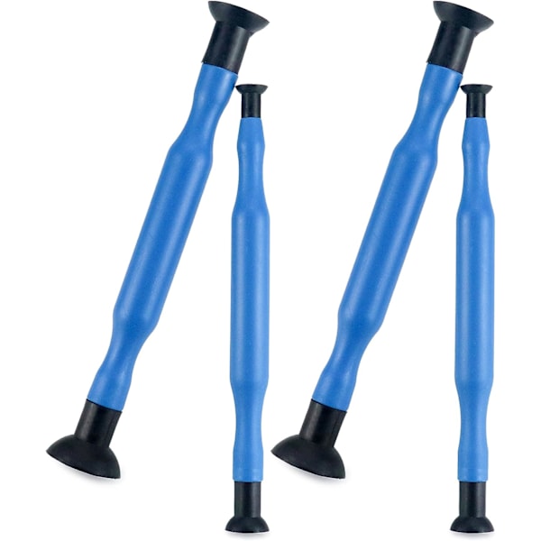 4-pack dubbelsidigt ventilslipverktyg med sugkopp, handventilslappare 1-1/8, 1-3/8, 5/8, 3/16 tum
