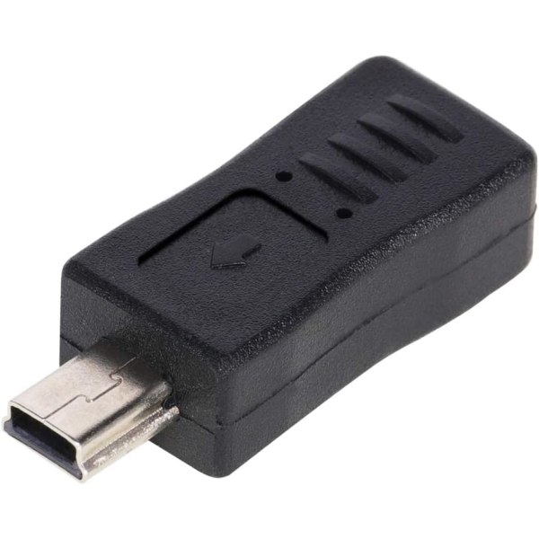Mini USB Hane till Micro USB Hona B Typ Laddare Adapter Converter