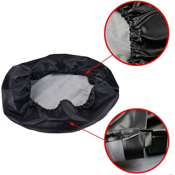 13\" tums hjulhölje för reservdäck för alla diameter (55cm-58cm/22\"-23\") Bil PVC Vattentät Dammskydd
