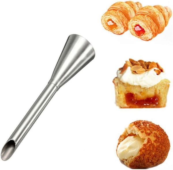 2 stk. Creme Icing Sprøjtedyse Spids Rustfrit Stål Kage Cupcake Dekoration