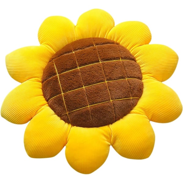 Sofa Daisy Flower Cushion Stolkudde Heminredning (Solros, 40cm)