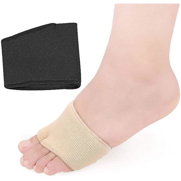 Antislip herr- och damfotdynor, framfotsdynor, hallux valgus fotskydd (hudfärg  L) skin tone l