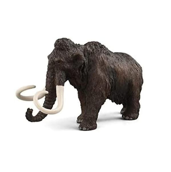 Mammutmodell simulerad figurin realistisk plast Mammuthus för djur