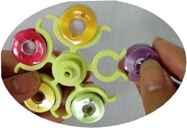 Sytråd Tre Spole Stabel Organizer Spoleholder for Broderi