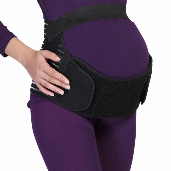 Sommar prenatal tunn sektion andningsbar midjestöd midjeband (hudfärg, XL) Skin color xl