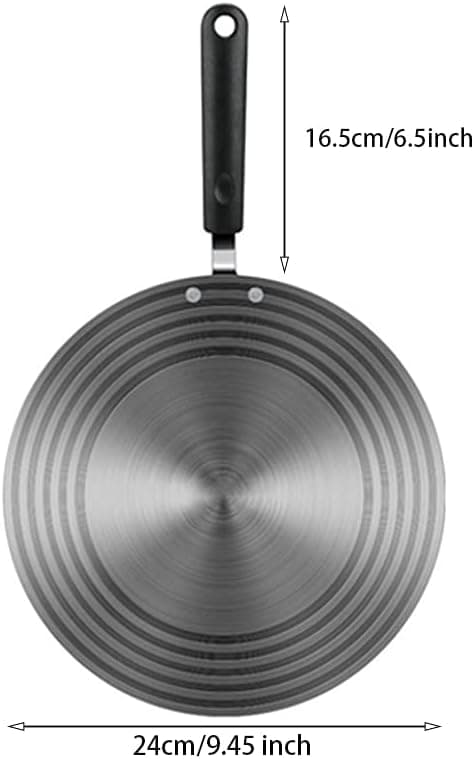 Varmespreder, Tøplade af aluminiumslegering, Induktionsadapterplade til gaskomfur