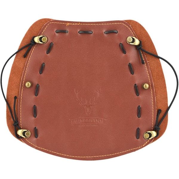 Arm Guard Läder Antik Bracer Armband för Bågskytte Skyddsutrustning