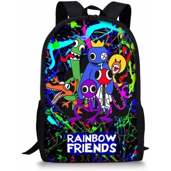 Giuda Cartoon Ryggsäck Anime Bokväska För Skola Cosplay Resväska (Ryggsäck, Lunchlåda Pennfodral 3 I 1) color 1