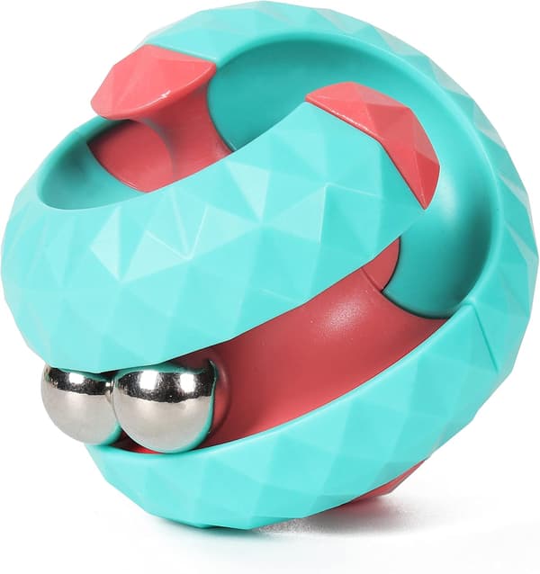 Roterende terning Orbit Ball Labyrintkugle Fidget Håndspinner Sensorisk Legetøj Fingerspids Gyro Legetøj Green