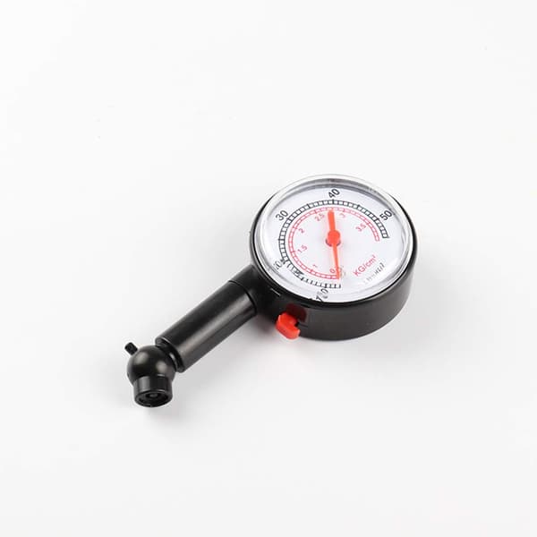 Dæktryksmåler med viser (0-55 PSI) til bil, lastbil og cykel
