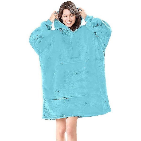 Vinter tonåringar vadderad tjock lat filt hoodie (J modell) 1 st color 2