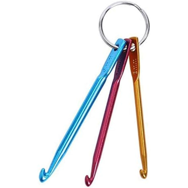 1-pack virknålsset, virknålar, sticknålar för kvinnor, mamma (slumpmässig färg)