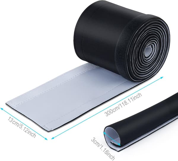 3M Kabelrør Kabelkanal DIY Kabelorganisator Velcro Kabelmuffer til TV Computer Audio