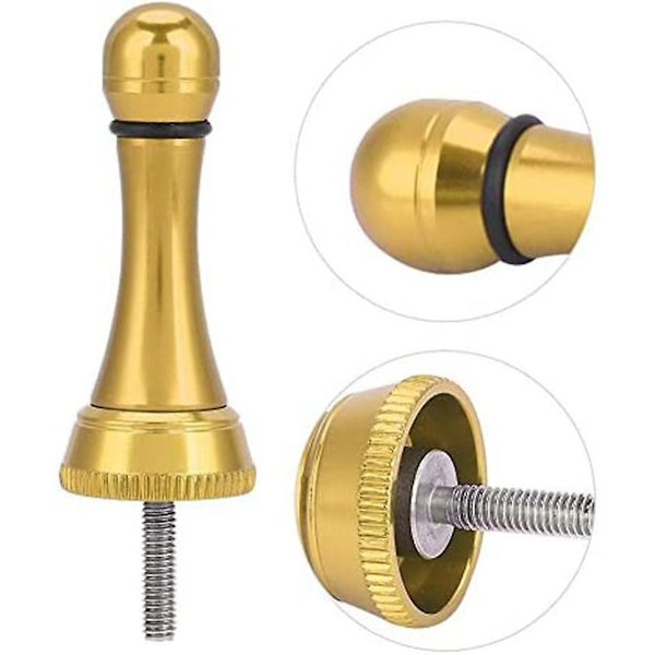 Aluminiumlegering roterande fiskerullebalanser fiskeredskap (guld) Gold