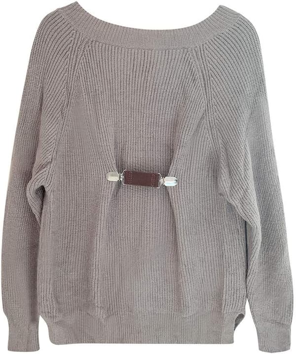 Genser Cardigan Klips Elastisk Snøring Klips Genser Tilpasningsklips 4 stk