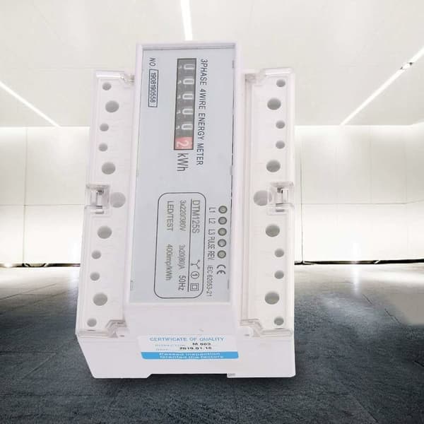 220/380V 20-80A Digitalt Strømforbruk Elektrisitetsmåler, Trefase kWh-måler