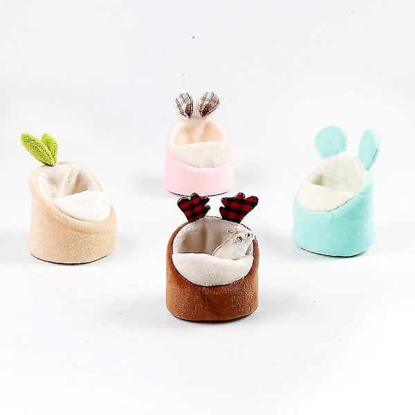 Hamsterhus Djur Varm Bo Mini Vinter Flanell Djur Varm Bo color 3