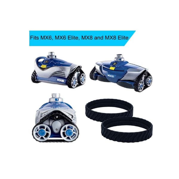 2 mukautuvaa telaketjua MX6 MX8:lle, renkaat