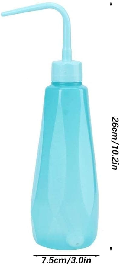 2-pack blomvattningsflaskor växtkanna suckulentkruka klämflaska trädgårdsverktyg 480 ml