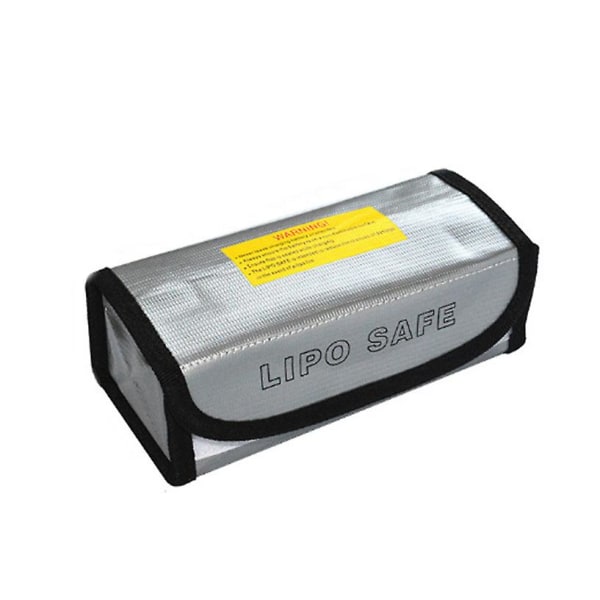 Litiumbatteri explosionssäker väska hög temperatur batteri brandsäker väska 2 st
