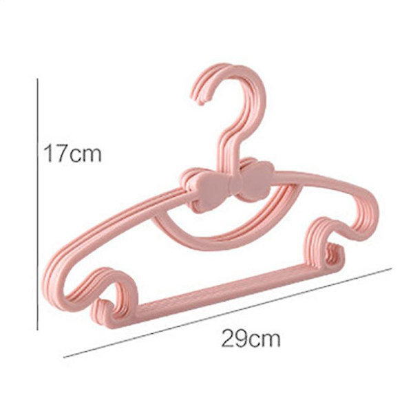 5PCS Hem baby kläder rack förtjockning torkning fluga torkställ（blå） blue