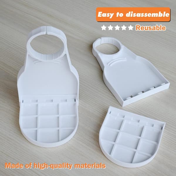 2-pak vaskemiddelkopholder, vaskemiddel drypfanger, skyllemiddelkopholder