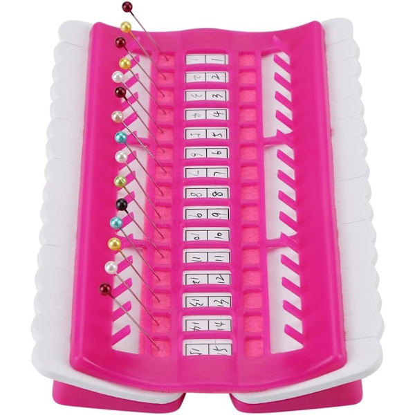 30 positioners nåltråd organizer broderi tråd organizer syverktyg (ros) Rose Red