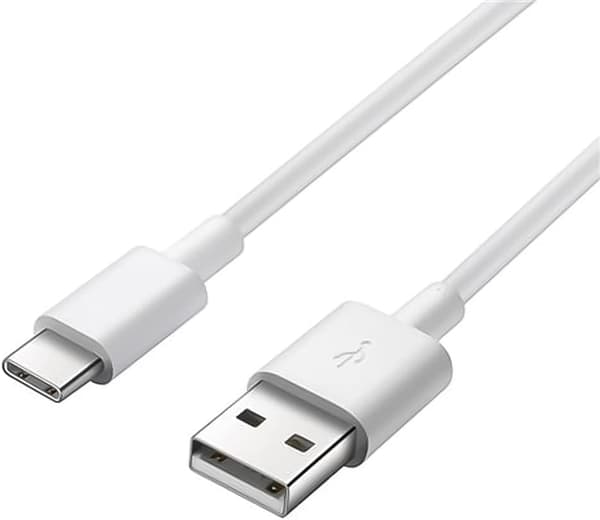 USB-C til USB 2.0 tilkoblingskabel 1 m, hurtiglading opptil 3 A, ladekabel og datakabel, lengde 1 m
